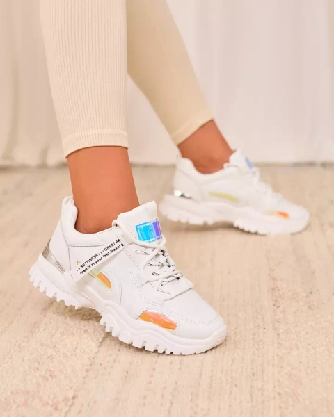 White Holys Damen-Sneaker - Schuhe