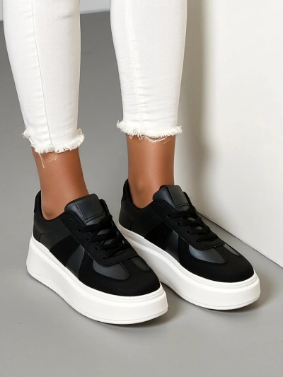 Royalfashion Damen Sportplattform-Sneaker Safirrat