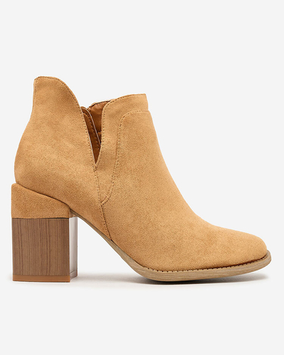 Royalfashion Camel Damen Ricteas Stiletto-Stiefel
