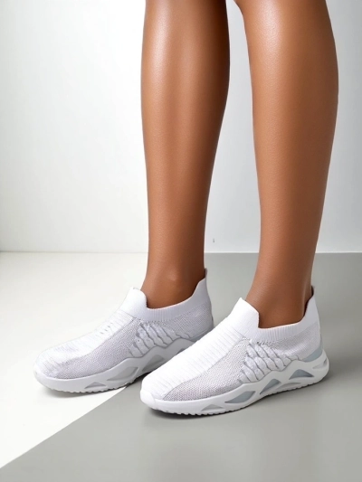 Royalfashion Slip-On Damen-Sneaker mit Strass Elavises