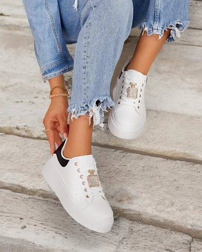 Royalfashion Damen Sportschuhe Rotu