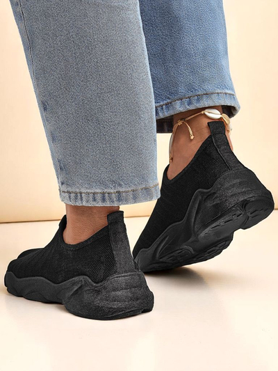 Royalfashion Damen Sport Stoff Slipper Flex Move
