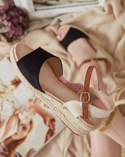 Royalfashion Жіночі еспадрильї на низьких підборах Osintale