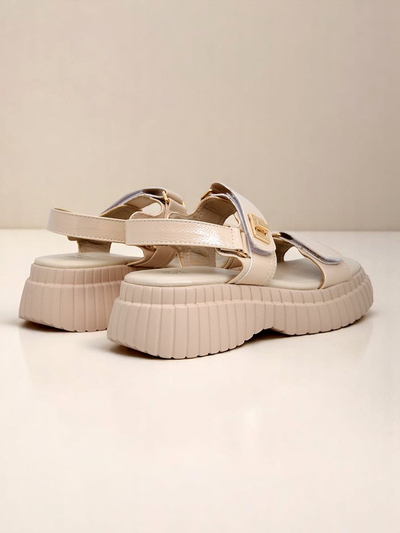Royalfashion Damensandalen mit dickerer Sohle Aganda