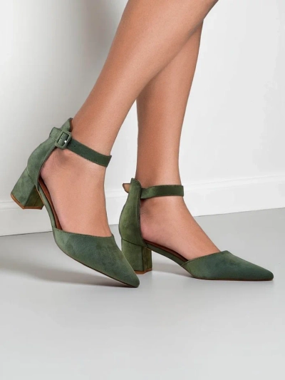 Royalfashion Damen-Pumps mit niedrigem Absatz Celle