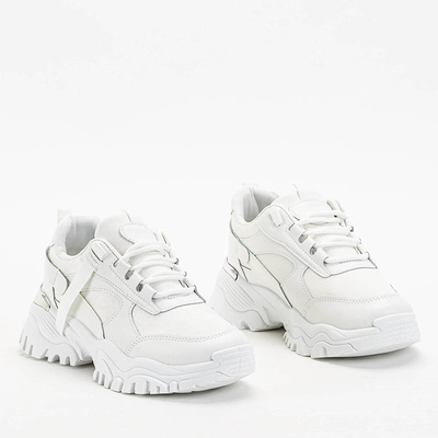 OUTLET Damen Sportschuhe Sneakers in Ecru Itega - Footwear