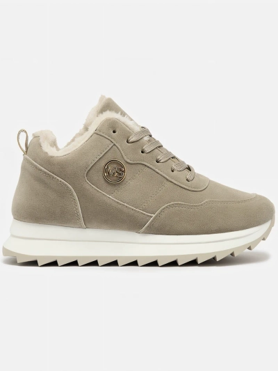 Royalfashion Grau Damen isolierte Sportschuhe Lahho