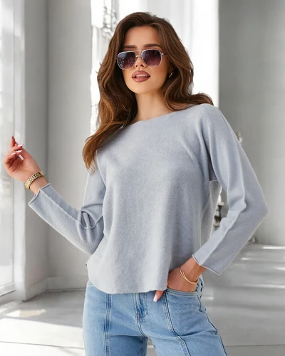 Royalfashion Viskose dünner Damenpullover
