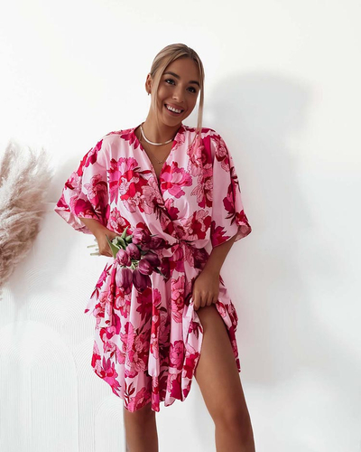 Royalfashion Damen-Minikleid mit originellem Muster