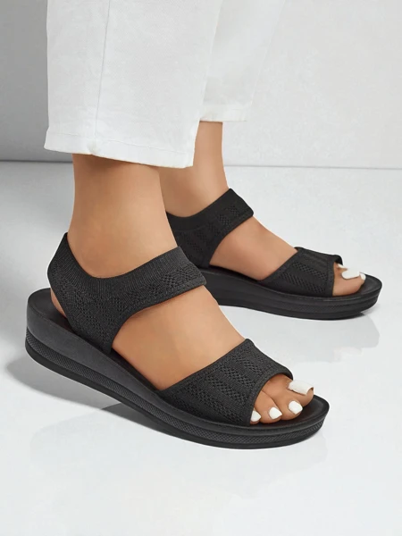 Royalfashion Damensandalen mit dickerer Sohle Viva Flex II