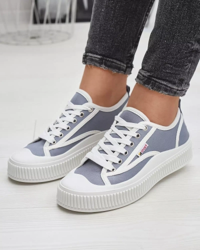 Graue Damen-Sneaker Scola-Shoes
