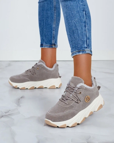 Royalfashion Жіночі утеплені кросівки Caromi