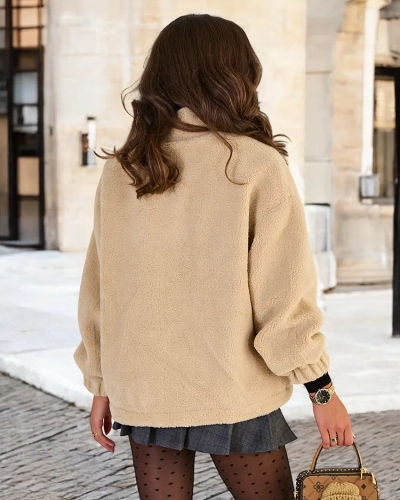 Royalfashion Women's a'la sheepskin jacket