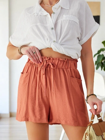 Royalfashion Damen Viskose Short Shorts