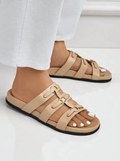 Royalfashion Damen R\[ö\u00e4]mer Sandaletten Roma