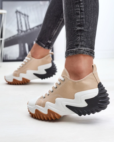 Sportschuhe a'la sneakers in beige Ascota- Footwear