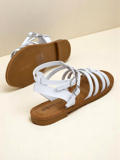 Royalfashion Damen-Sandalen im römischen Stil Roma Chic