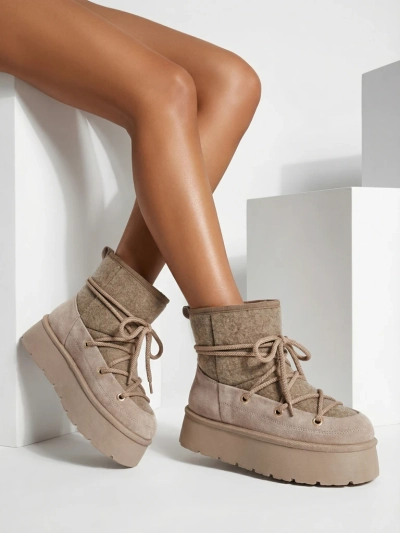 Royalfashion Damen-Schnürstiefel Filori