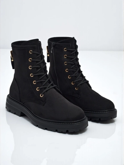 Damen Trapper Stiefeletten Thalira