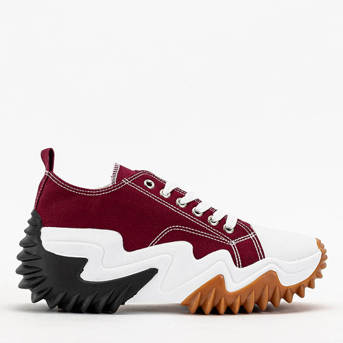 Жіноче спортивне взуття в бордовому кольорі Wenova