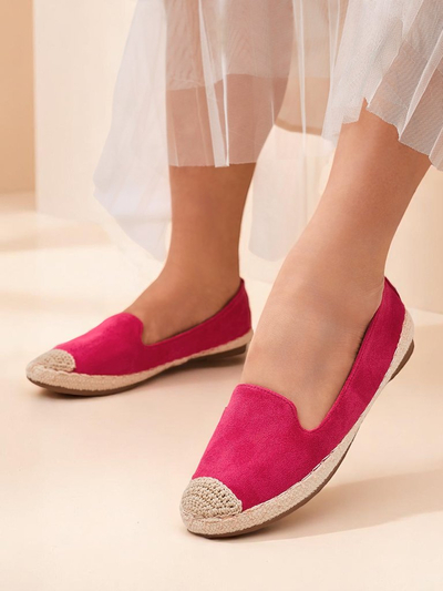 Royalfashion Damen-Espadrilles aus Öko-Wildleder Bombei