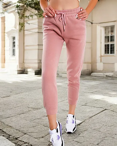Pink Damen Isolierte Jogginghose - Kleidung