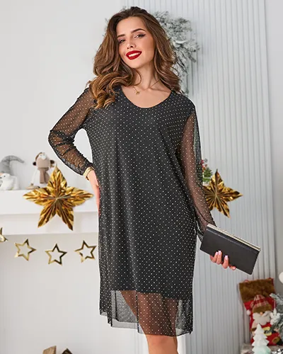 Royalfashion Klassisches knielanges Damenkleid