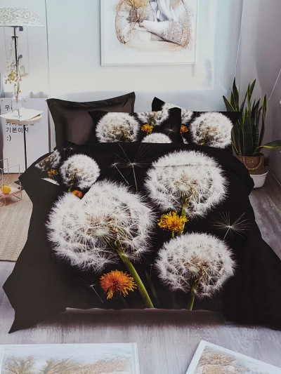 Royalfashion Gemusterte Bettwäsche 180x200 Set 3 TEILE
