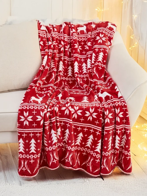 Royalfashion Різдвяний плед 200x220