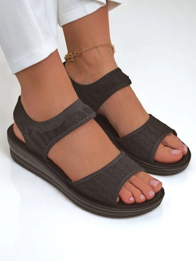 Royalfashion Damen Sandalen mit dicker Sohle Viva Flex