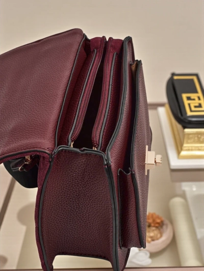 Kleine Damenhandtasche aus Öko-Leder Esmira