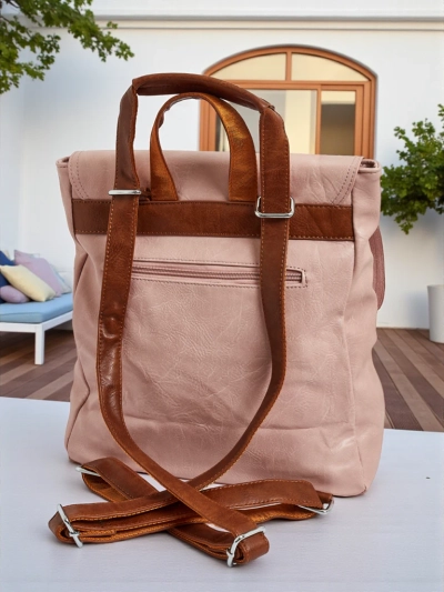 Royalfashion Damenrucksack aus Öko-Leder Klara