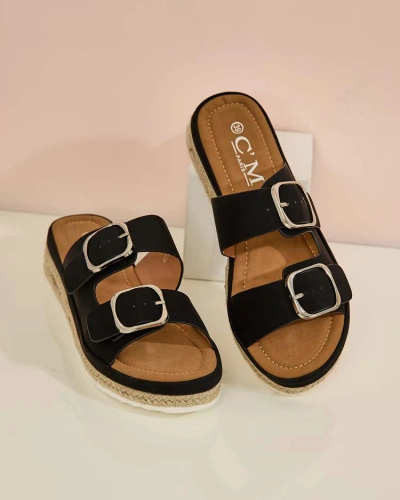 Royalfashion Жіночі шльопанці з пряжками Ossfo