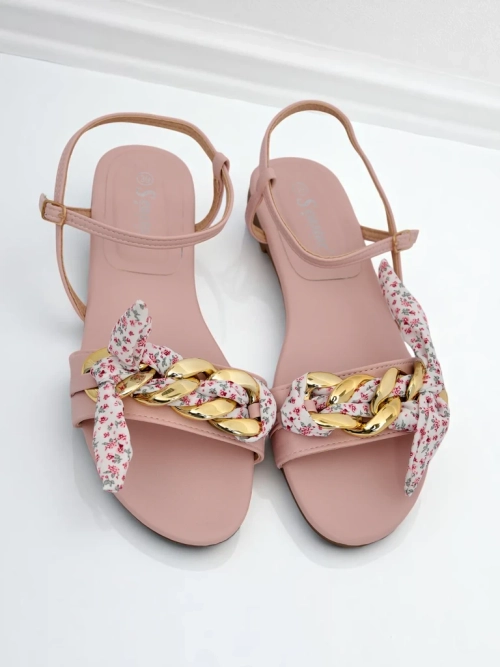 Royalfashion Жіночі сандалі на плоскій підошві BareLuxe