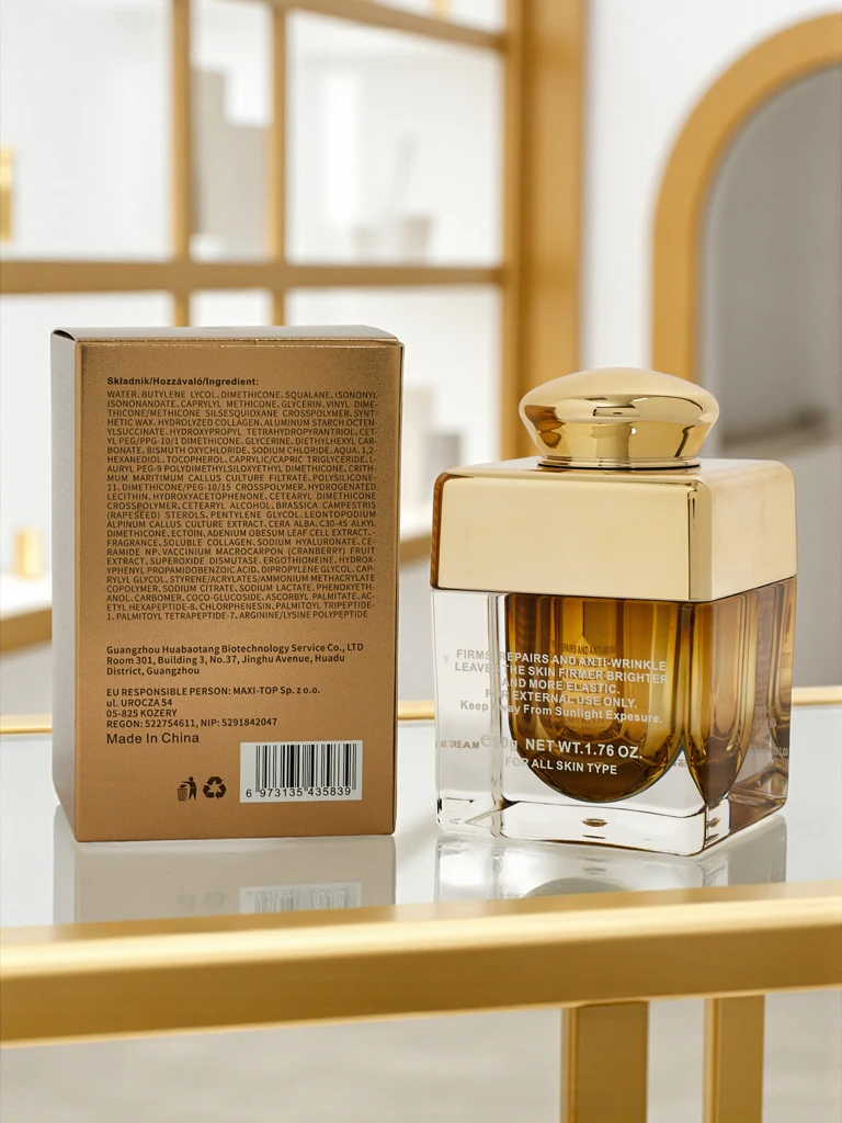 Luxelux Anti-Falten-Gesichtscreme mit Kollagen 48H