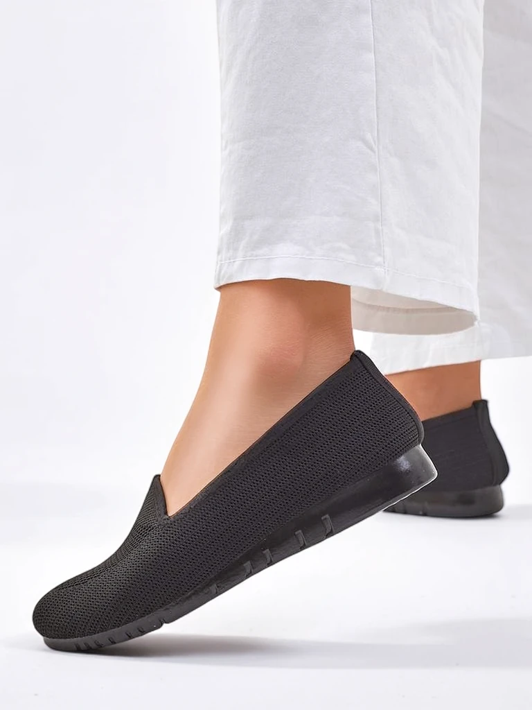 Royalfashion Damenstoffmokassins Caerit