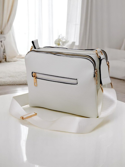 Royalfashion Handtasche aus Ökoleder, klein und vielseitig, Kompakt Chic