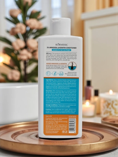 Shampoo mit 5% Minoxidil und Keratin