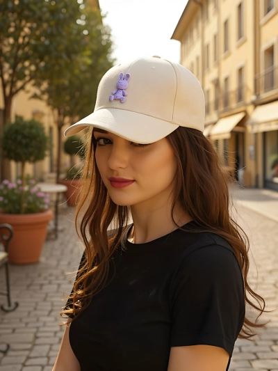 Royalfashion Cap mit Bunny Chic Patch