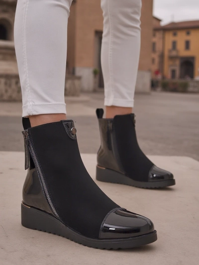 Royalfashion Damen Arbeit Ankle Boots Volio