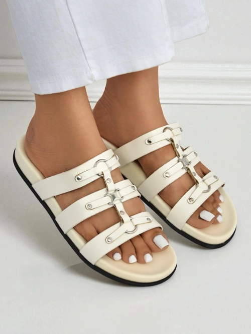 Royalfashion Жіночі шльопанці в стилі римлянок Roma