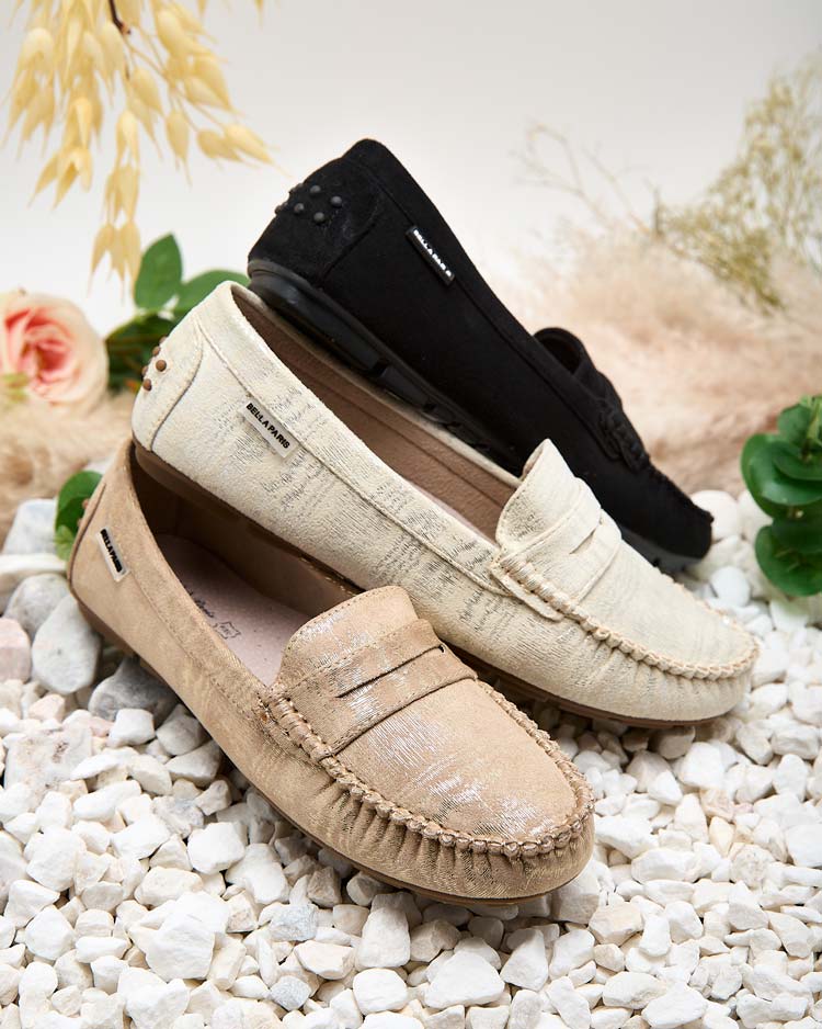 Royalfashion Damen Mokassins Nicotta