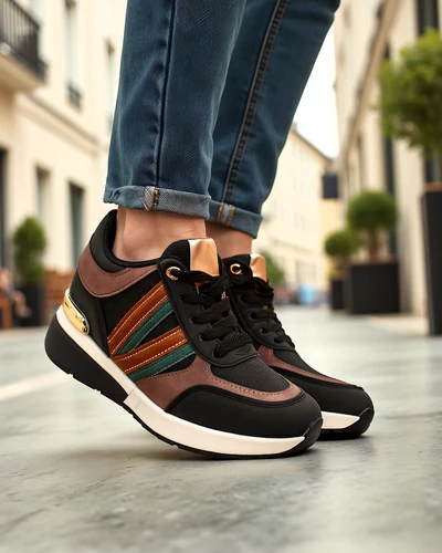 Royalfashion Жіночі спортивні черевики з прихованим каблуком Venixxe