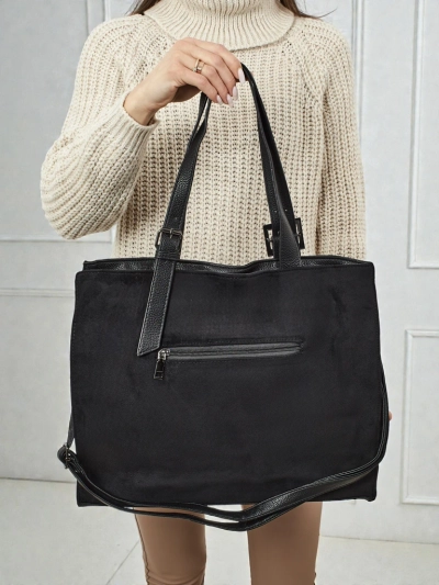 Damen Shopper Handtasche Daverna aus Öko-Wildleder