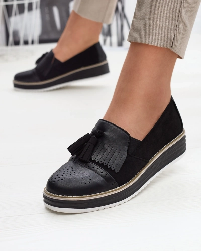 Schwarzer Damen-Halbschuh Veolita- Footwear