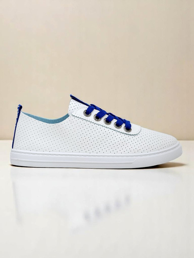 Royalfashion Damen-Eco-Leder-Sneaker Next Step