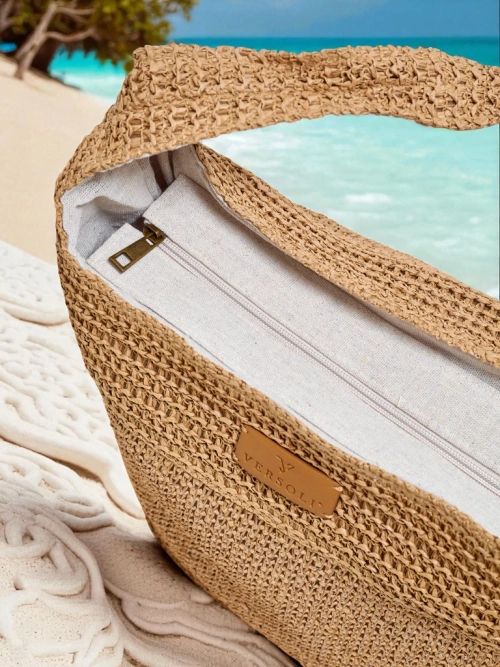 Royalfashion Велика жіноча солом’яна сумка Marella Natura