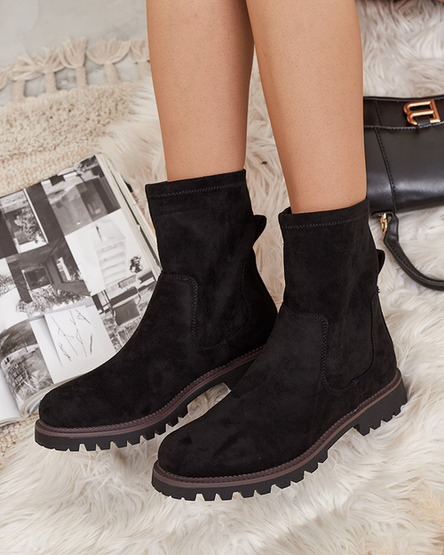 Жіночі черевики Royalfashion з екозамші Gebimma