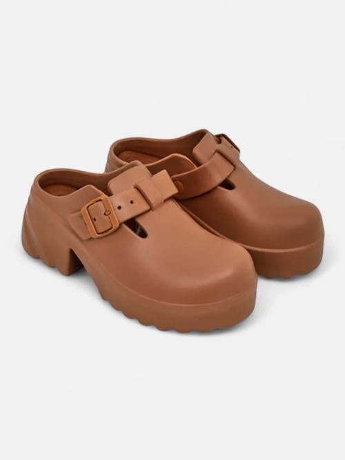 Royalfashion Жіночі гумові босоніжки на підборах Voxones