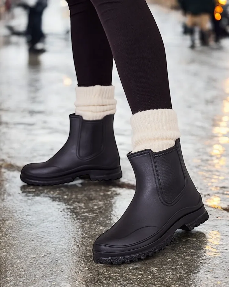 Royalfashion Damen Dasii matte Gummistiefel